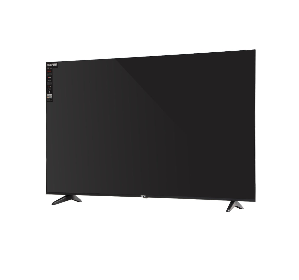 Geepas GLED6569SVUHD 65-Inch Ultra HD Smart LED TV | 4K UHD | webOS Hub| Frameless Design | HDMI & USB Connectivity | HQ Sound | Slim LED Display | Built-in Apps