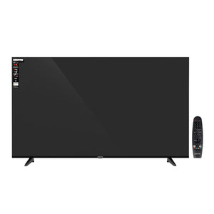 Geepas GLED6569SVUHD 65-Inch Ultra HD Smart LED TV | 4K UHD | webOS Hub| Frameless Design | HDMI & USB Connectivity | HQ Sound | Slim LED Display | Built-in Apps