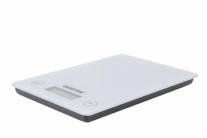Geepas GKS46525UK Electronic Kitchen Scale 5kg | Digital Display | Tare Function | 3mm Tempered Glass Platform | High Precision Sensor & Auto Off Feature for Home Use
