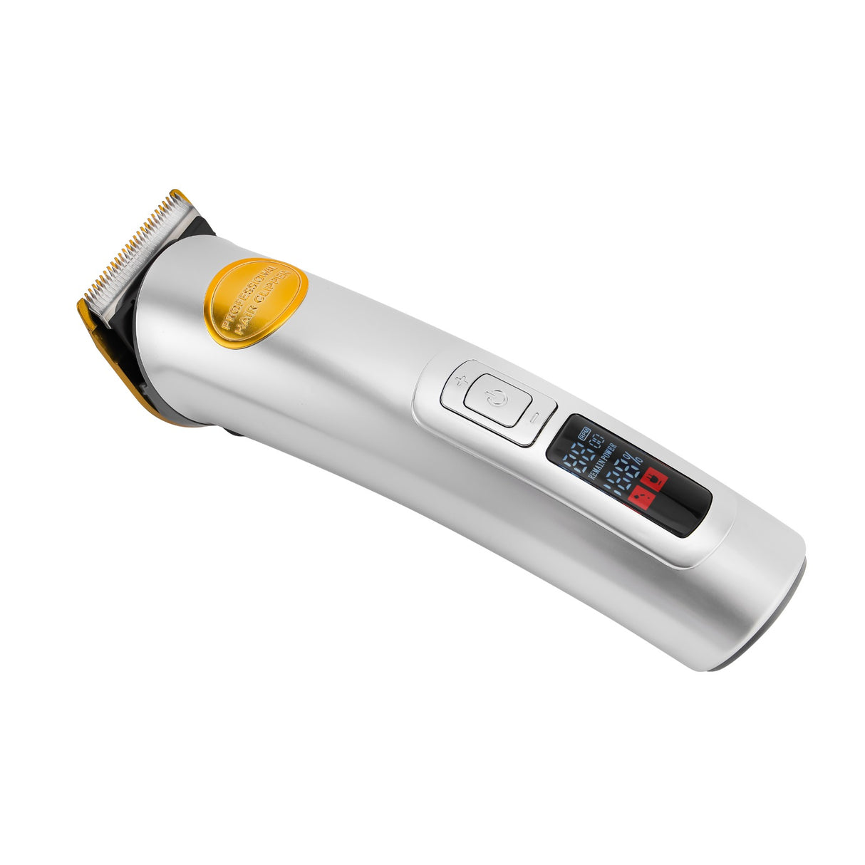 Geepas GTR56031 Professional Digital Hair Clipper | LCD Display |Adjustable RPM Speeds | Adjustable Cutting Blades | 2000mAh Lithium Battery | Low Noise Motor|