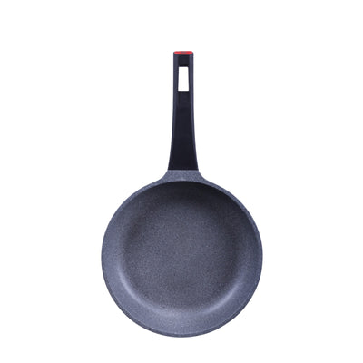 Royalford RF8595 26cm Die Cast Aluminium Fry Pan | Marble Non-Stick Cookware | Induction Bottom Bakelite Handle Perfect  for Gas, Electric, Ceramic & Induction Cooking