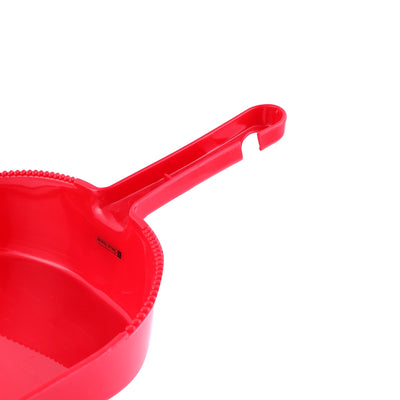 Royalford RF8838 Dust Pan | One Click Series Cleaning Dustpan with Rubber Tip and Comfortable Handle | Lightweight| Perfect for Easy Floor Cleaning at Home & Office Use