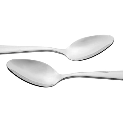 Royalford RF8665 Stainless Steel Dinner Spoon Set of 2 with Mirror Finish | High Grade Rust and  Stain Resistant Ergonomic Cutlery | Perfect for Daily Dining Use