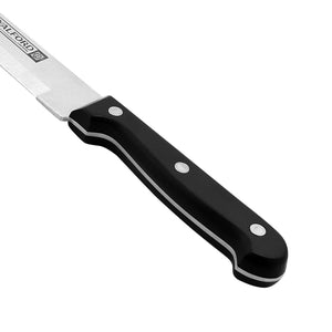 Royalford RF7831 Carving Knife | Extra Sharp Stainless Steel Blade | Ergonomic Bakelite Handle | Well Balanced Design for Meat, Poultry, Fish and Vegetable Cutting