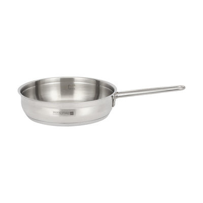 Royalford RF12925 Stainless Steel Cookware Set 9 PCS with Lids | Induction Compatible | Extra-Thick Multi-Layer Base Cooking Pots, Casseroles & Frypan For Daily Use
