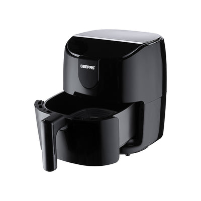 Geepas GAF37551 4L Digital Air Fryer 1500W | Rapid Air Vortex Technology | Oil Free Fryer with Touch Control | Auto Shut Off | Overheat Protection & Non Stick Basket