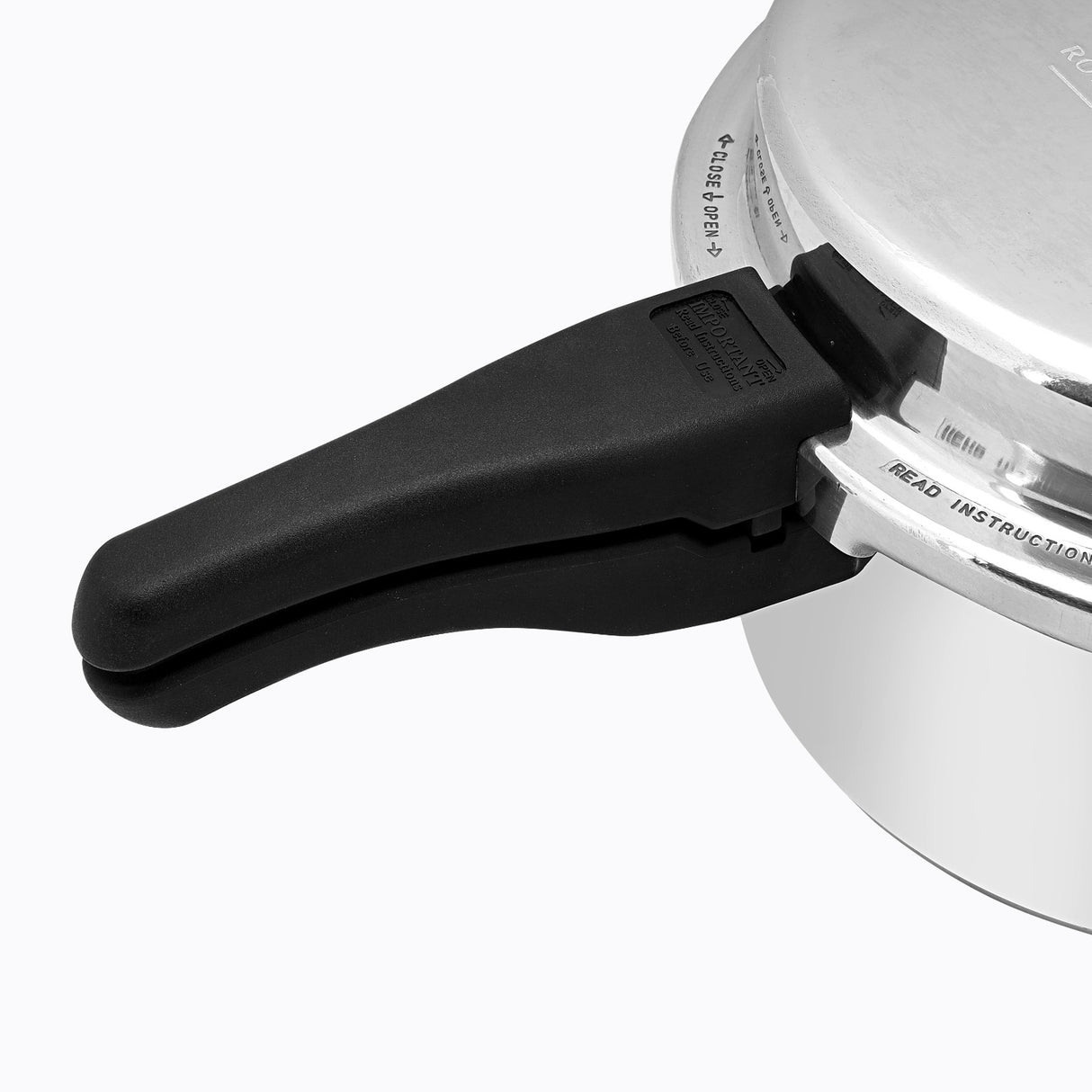 Royalford RF5929 10 Litre Induction Base Pressure Cooker | Safety Valve | Heavy-Duty Aluminium Body | Energy Saving Design and Reliable Heavy Duty Pressure Cooker