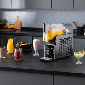 Geepas Slushie Machine GSM63093 – 7 Smart Programs, Touchscreen, Frozen Drinks Maker, 12-Hour Chill