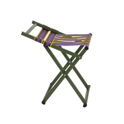 Royalford RF12940 Foldable Camping Chair | Strong Iron Frame | Durable Woven Strap Seat Outdoor Folding Chair | Lightweight Portable Picnic, Garden Seating Solution