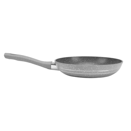Royalford RF9461 Smart Frypan 20x4CM | Durable Marble Coating | 3.8MM Induction Bottom | Forged Aluminium Body & Heat-Resistant Soft-Touch Handle |PFOA Free & PTFE Free