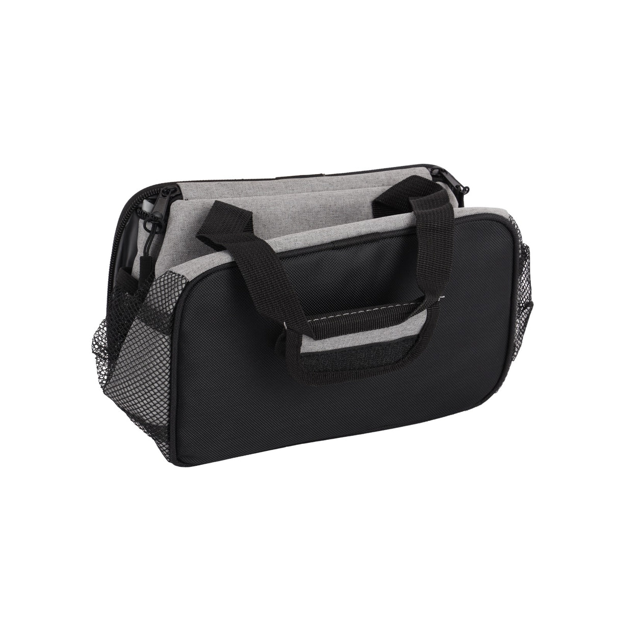 Royalford RF12930 Insulated Lunch Carry Bag | Portable Thermal Food Storage Bag with Zip Closure| Side Mesh Pockets| Water-Resistant Non-Woven Fabric for Office & School