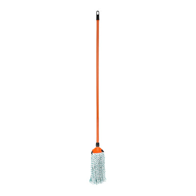 RoyalFord RF10101 Cotton Mop with Long Handle | Durable Absorbent Floor Cleaning Mop for Home & Office |  Reusable Multi-Surface Cleaner | long-lasting performance