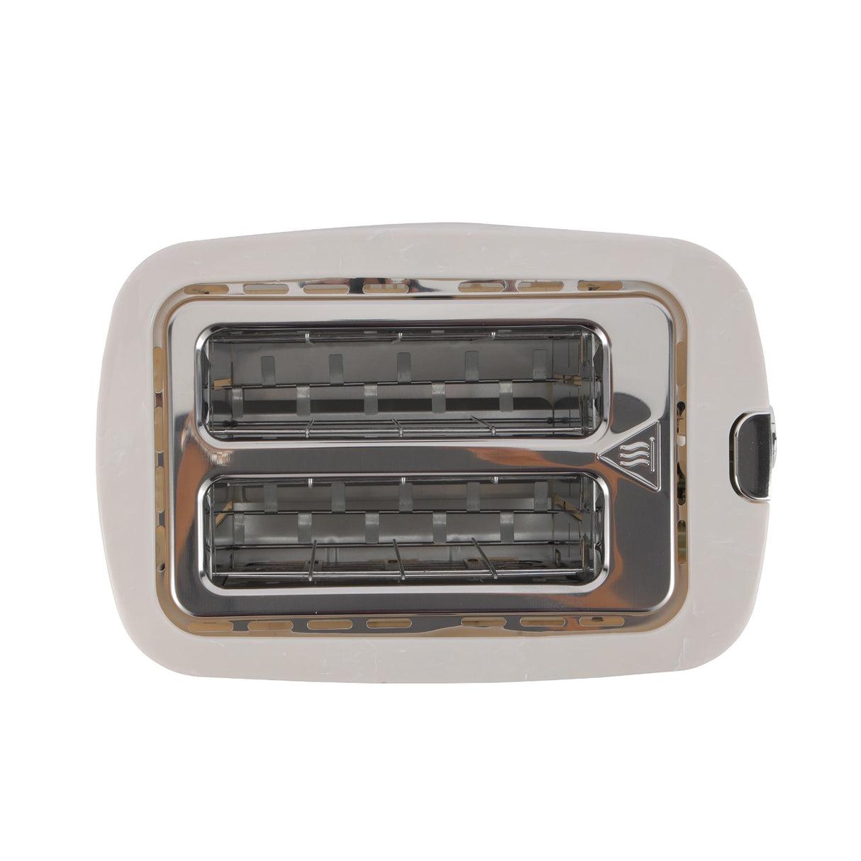 Geepas GBT36555UK-WT Skye Collection 2 Slice Toaster with 7 Browning Settings | Removable Crumb Tray | Cord Storage |Cancel Function & Marble Effect Finish for Kitchens