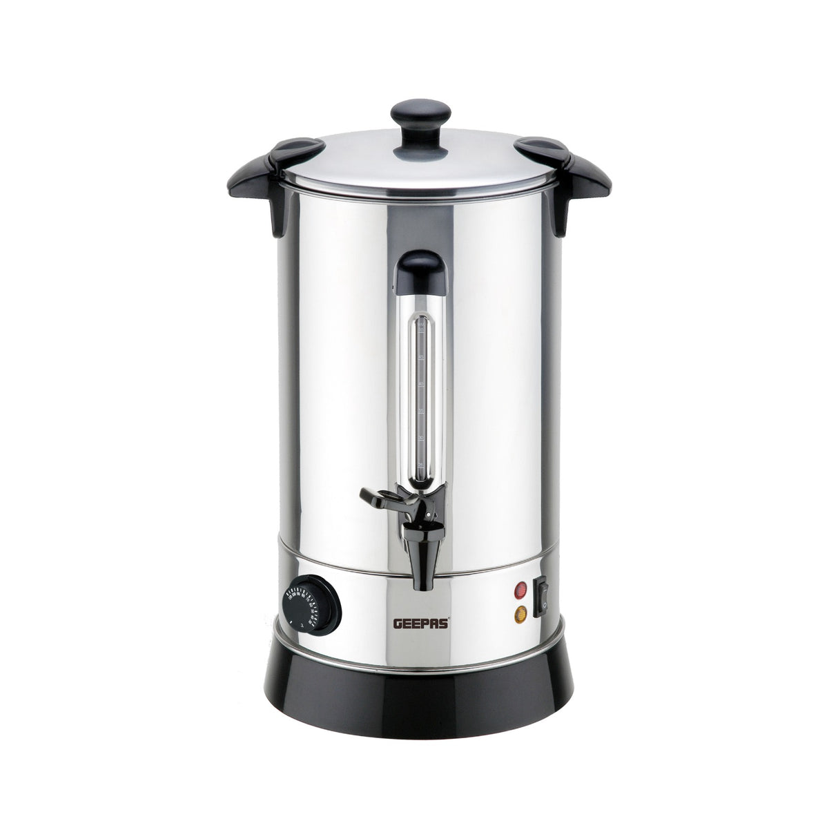 Geepas GK38048 20L Stainless Steel Water Boiler | 1650W | Adjustable Temperature Control | Auto & resettable thermostat |Boil-dry protection |Stainless steel locking lid