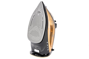Geepas GSI7783 Steam Iron | 1800W | Non-Stick Soleplate with Vertical Steam | 5 Ironing Functions  | Powerful Steam Burst  | 120ml Water Tank |Adjustable Steam Output