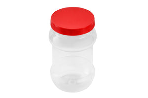 Royalford RF11098 1500ML Airtight PET Jar | BPA-Free Storage Container and durable clear jar with leakproof lid| odor-free design, kitchen storage for home use|