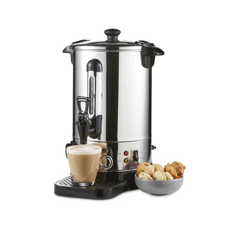 Geepas Stainless Steel Water Boiler 6.8L GK6154 | 1500W High Efficiency Electric Hot Water Dispenser| Durable Construction| Safe & Easy to Use| Perfect for Home & Office