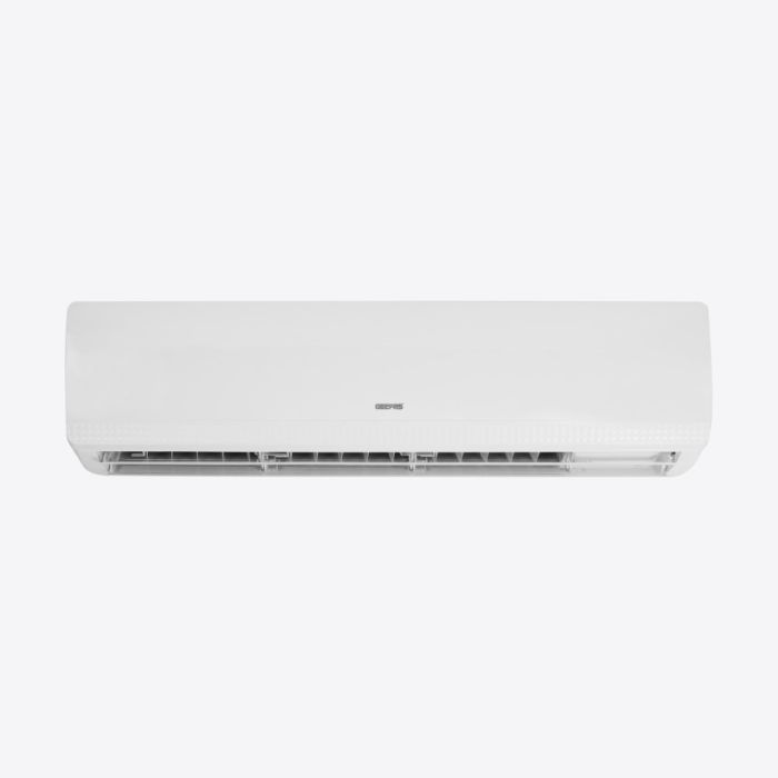 Geepas Split Type Air Conditioner - Ergonomic Design with Led Display | Multiple Speed, Turbo Cooling & Auto Restart | Washable Filter | 18000 BTU | Remote Included