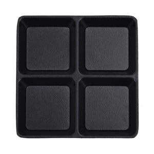 4Pcs Brownie MakerBrownie Maker, 4 Bites at A Time, GBM63050 | Non-Stick Cooking Plate | Safety Lock | Cool Touch Handles | Skid -Resistance Feet | Power on & Ready Indicator - 600W