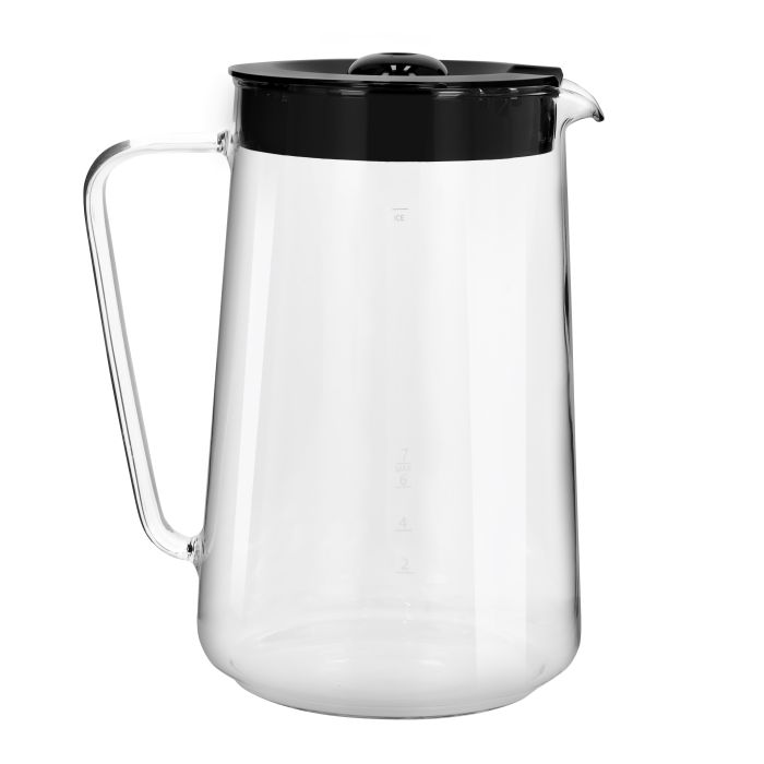 Ice Tea/ Coffee Maker, With Permanent Nylon Filter, GCM41516 | Ice Tea Maker with Infusion Pitcher for Hot/Cold Water | Iced Coffee Maker for Ground Coffee with Brew Strength Selector