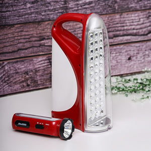 Geepas Rechargeable LED Lantern & Torch 1600mAh| Emergency Lantern with Light Dimmer Function | 36 Super Bright LEDs, 200Hours Working Lantern | Very Suitable for Power Outages |2 Years Warranty