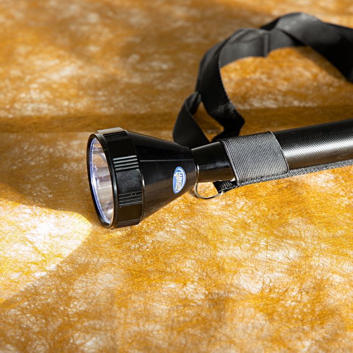 big yellow rechargable flashlight Geepas Rechargeable LED Flashlight 470mm