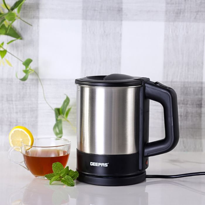 Geepas GK5418 1350W Travel Electric Kettle liter capacity