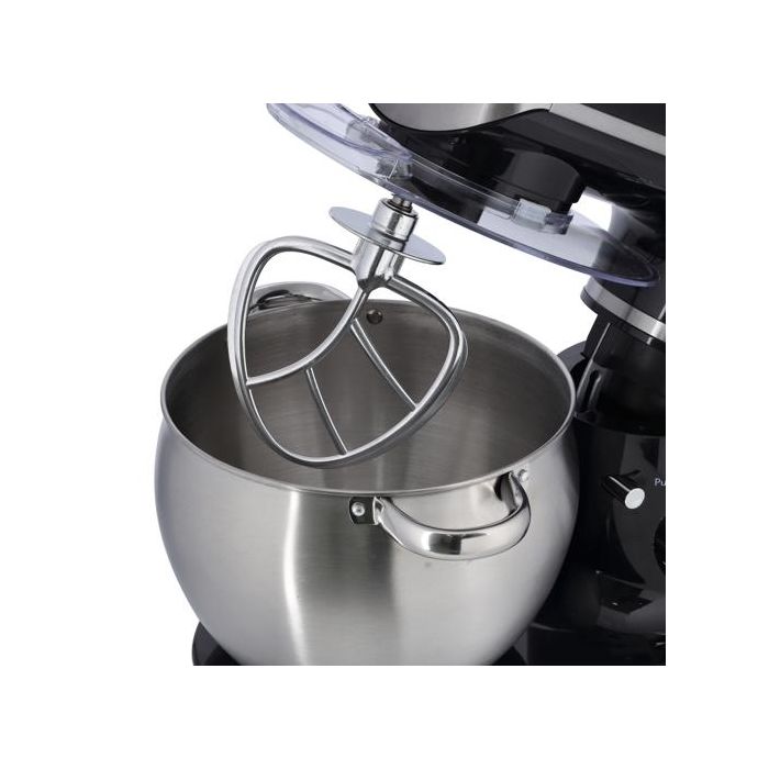 Geepas GSM43040 Stand Mixer 1500W with 8.5L Bowl 4 Kitchen Machine, 8.5L Capacity, 1500W, 6 levels Mixing Speed Control