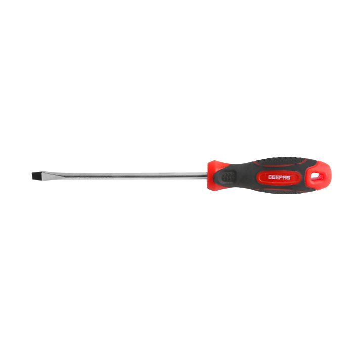 Geepas GT59091 Slotted Screwdriver 6.5x150mm |Magnetic slotted tip