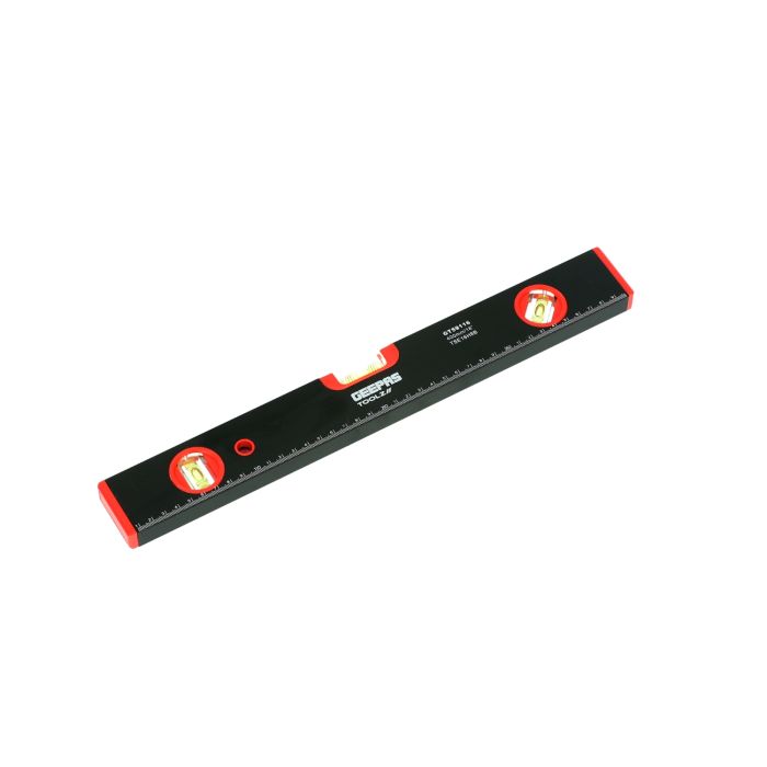 Geepas 16’’ Spirit Level - Small, Unbreakable Heavy-Duty Non-Magnetic Torpedo Level with 3 Level Bubbles - Shock Resistant - Pocket Size, Hanging Hole - Scaffold Level for Builders & Construction Site