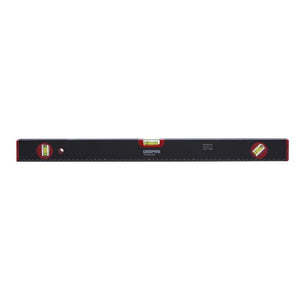 Geepas 24’’ Spirit Level - Small, Unbreakable Heavy-Duty Non-Magnetic Torpedo Level with 3 Level Bubbles - Shock Resistant - Pocket Size, Hanging Hole - Scaffold Level for Builders & Construction Site
