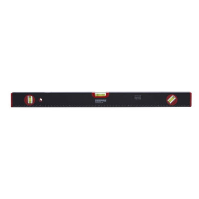 Geepas 24’’ Spirit Level - Small, Unbreakable Heavy-Duty Non-Magnetic Torpedo Level with 3 Level Bubbles - Shock Resistant - Pocket Size, Hanging Hole - Scaffold Level for Builders & Construction Site