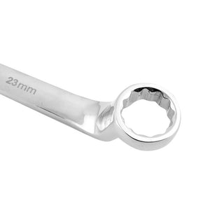 Geepas 23mm Ring Spanner - 12 Point Double Ring Spanner| CRV Material, Mirror Finish | Ideal for Mechanic, Plumbers, Carpenter, DIYers and More