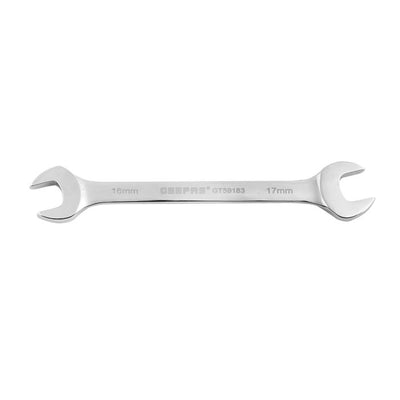 Geepas Open End Spanner 16*17mm - 1PCS Double End Open End Spanner Brake Pipe Spanner Metric for Home and Auto Repairing | Ideal for Mechanic, Plumbers, Carpenter, DIYers and More