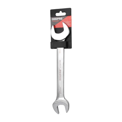 Geepas Open End Spanner 27*30mm - 1PCS Double End Open End Spanner Brake Pipe Spanner Metric for Home and Auto Repairing | Ideal for Mechanic, Plumbers, Carpenter, DIYers and More