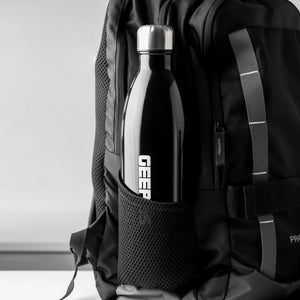 Geepas 1.0 L Stainless Steel Vacuum Flask- GVF27021| Double Wall Insulation for Hot and Cold Beverages| Comfortable to Hold and Easy to Carry| Suitable for Indoor and Outdoor Use| 2 Years Warranty, White