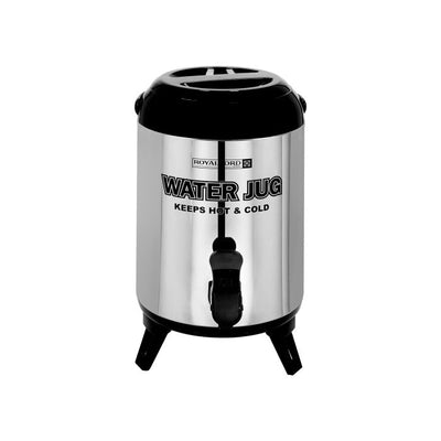 Supreme Thermos Flask, Double Wall Stainless Steel, RF10213 | 3.80L, PU Foam Insulation, Keeps Drink Hot or Cold | 410 SS Body & 201 SS Inner | Carry Handle, Collapsible Feet | Excellent for The Home or Office