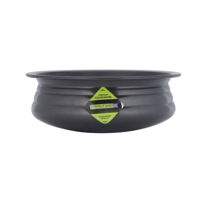 Hard Anodised Uruli, Strong & Durable Design, RF10748 | 1.7L Capacity | Stain-Resistant | Even Heat Distribution | Ideal for Cooking, Serving Food, & Decorating Flowers
