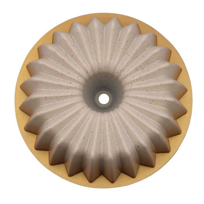 Supreme Bundt Cake Pan, Aluminium Bundt Cake Tin, RF10836 | Non-Stick Granite Coating for Easy Release & Clean Up | Oven Safe Bakeware
