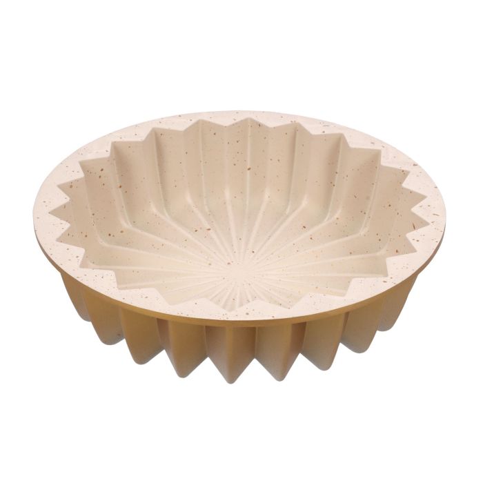 Classic Bundt Cake Pan, Aluminium Bakeware, RF10840 | Beautiful Design Cake Tin | Granite Coated Non-Stick Pan for Easy Food Release & Clean Up | Oven Safe Cake Tin