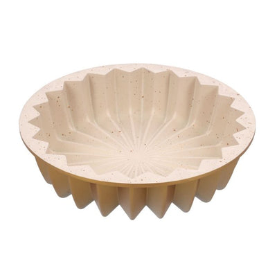Classic Bundt Cake Pan, Aluminium Bakeware, RF10840 | Beautiful Design Cake Tin | Granite Coated Non-Stick Pan for Easy Food Release & Clean Up | Oven Safe Cake Tin