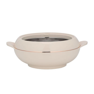 Omega Gold Insulated Casserole, Firm Twist Lock, RF11150 | Strong Handles | 1200ml Double Wall Insulated Serving Pot, Chapati Storage Box, Roti Serving Pot, Chapati Dabba