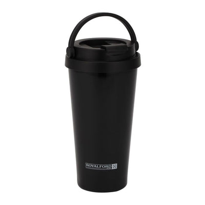 Royalford 450 ML / 15.2oz Stainless Steel Vacuum Tumbler- RF11249| High-Quality Vacuum Insulation Preserves the Flavor and Freshness| Portable, Leak-Resistant and Light-Weight| Suitable for Indoor and Outdoor Use| Blue