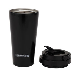 Royalford 450 ML / 15.2oz Stainless Steel Vacuum Tumbler- RF11249| High-Quality Vacuum Insulation Preserves the Flavor and Freshness| Portable, Leak-Resistant and Light-Weight| Suitable for Indoor and Outdoor Use| Blue
