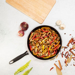 Non-Stick Fry Pan, 30cm Fry Pan with Handle, RF1256FP30 | Ergonomic Handle With Loophole| Durable & Sturdy| Ideal for Searing, Sauteing, Braising, Pan-Frying & More