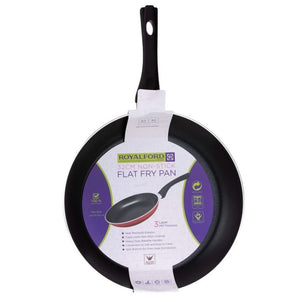 Highly Durable Non-Stick Cookware 30 Cm Fry pan with Induction Base & Cool Touch Bakelite Handle RF1264FP30 Royalford