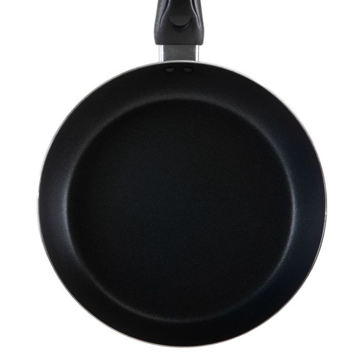 Royalford RF2951 Frying Pan, 24 cm - Aluminum Non-Stick Fry Pan - Ergonomic Handle - Saute Pan/Deep Frying Pan with Glass Lid - Suitable for Multiple Hob Types - Ideal for Frying Sauting Stir Frying