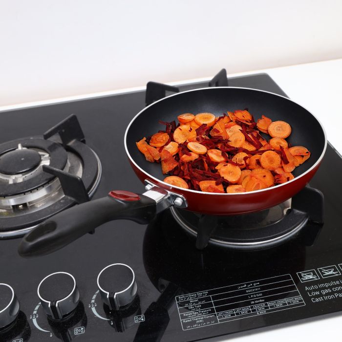 Highly Durable Safe Non-Stick 22 Cm Fry pan with Induction Base & Cool Touch Bakelite Handle RF2955 Royalford