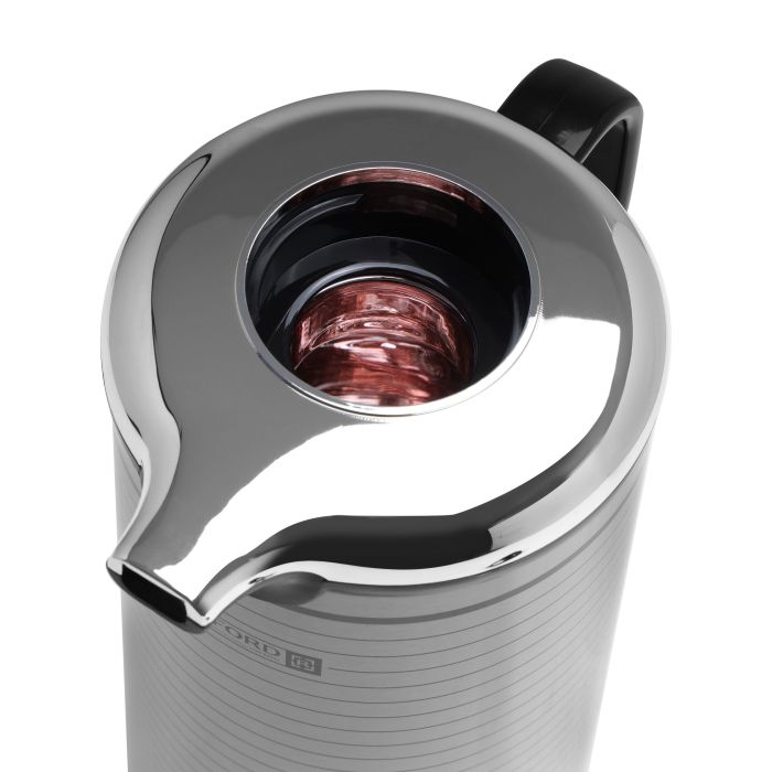 Royalford RF5754 1.6L Vacuum Flask - Coffee Heat Insulated Thermos for Keeping Hot/Cold Long Hour Heat/Cold Retention, Multi-Walled Vacuum for Coffee, Hot Water, Tea, Beverage | Ideal for Social Occasion, Commercial & Outings