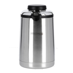 Royalford RF6896 Steel Vacuum Flask - 1.3L| Leak-proof & Portable | 12 Hours Hold & Cold| Ideal for tea, coffee, hot chocolate, soup, smoothies & more